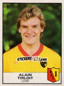 Sticker Alain Tirloit - Football France 1983-1984 n. 108 - Panini