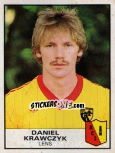 Sticker Daniel Krawczyk - Football France 1983-1984 n. 109 - Panini