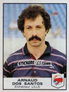 Figurina Arnaud Dos Santos - Football France 1983-1984 n. 111 - Panini