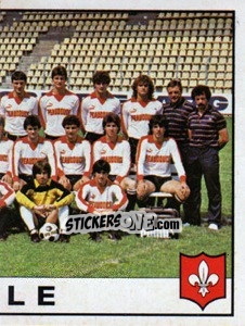 Sticker Equipe - Football France 1983-1984 - Panini