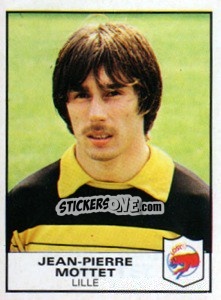 Figurina Jean-Pierre Mottet - Football France 1983-1984 n. 114 - Panini
