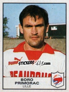 Sticker Boro Primorac - Football France 1983-1984 n. 116 - Panini