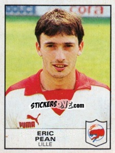 Sticker Eric Pean - Football France 1983-1984 - Panini