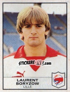 Cromo Laurent Boryzow - Football France 1983-1984 - Panini