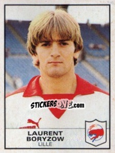 Figurina Laurent Boryzow - Football France 1983-1984 n. 127 - Panini