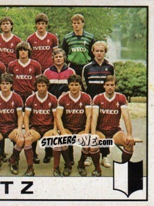 Sticker Equipe - Football France 1983-1984 - Panini