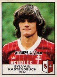 Sticker Sylvain Kastendeuch - Football France 1983-1984 - Panini