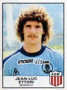 Sticker Jean-Luc Ettori - Football France 1983-1984 - Panini