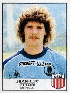 Figurina Jean-Luc Ettori - Football France 1983-1984 - Panini