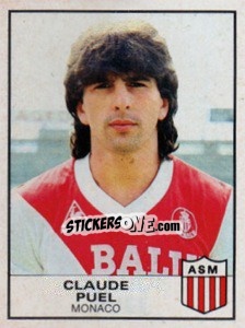 Cromo Claude Puel - Football France 1983-1984 - Panini