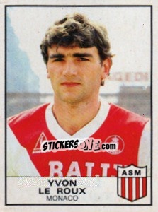 Sticker Yvon Le Roux - Football France 1983-1984 n. 152 - Panini