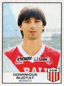 Sticker Dominique Bijotat - Football France 1983-1984 - Panini