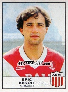 Sticker Eric Benoit - Football France 1983-1984 - Panini