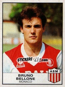Sticker Bruno Bellone - Football France 1983-1984 n. 160 - Panini