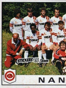 Sticker Equipe - Football France 1983-1984 - Panini