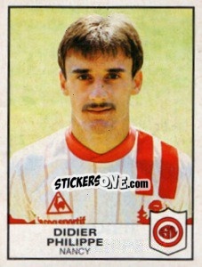 Sticker Didier Philippe - Football France 1983-1984 - Panini