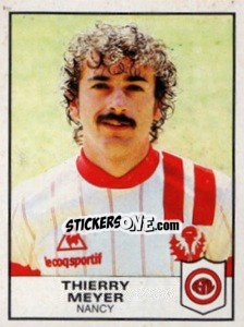 Sticker Thierry Meyer - Football France 1983-1984 n. 178 - Panini