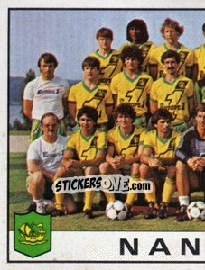 Figurina Equipe - Football France 1983-1984 - Panini