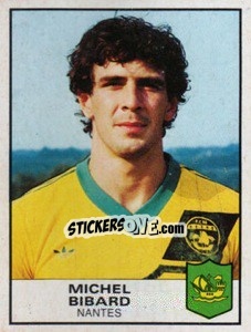 Sticker Michel Bibard - Football France 1983-1984 - Panini