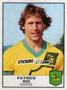 Sticker Patrice Rio - Football France 1983-1984 n. 188 - Panini