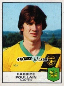 Figurina Fabrice Poullain - Football France 1983-1984 n. 198 - Panini