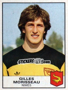 Sticker Gilles Morisseau - Football France 1983-1984 - Panini