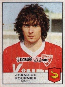 Figurina Jean-Luc Fornier - Football France 1983-1984 - Panini