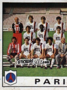 Figurina Equipe - Football France 1983-1984 - Panini