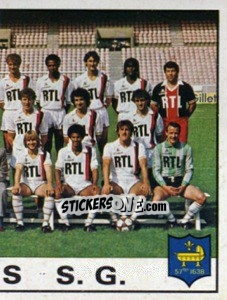 Figurina Equipe - Football France 1983-1984 - Panini