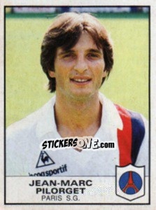 Cromo Jean-Marc Pilorget - Football France 1983-1984 - Panini