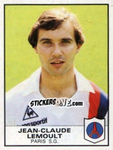 Figurina Jean-Claude Lemoult - Football France 1983-1984 n. 227 - Panini