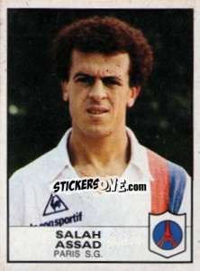 Sticker Salah Assad - Football France 1983-1984 n. 232 - Panini