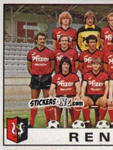 Sticker Equipe - Football France 1983-1984 - Panini