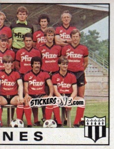 Sticker Equipe - Football France 1983-1984 - Panini