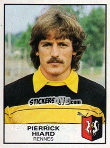 Sticker Pierrick Hiard - Football France 1983-1984 - Panini