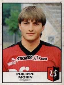 Sticker Philippe Morin - Football France 1983-1984 - Panini