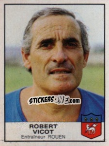Figurina Robert Vicot - Football France 1983-1984 - Panini