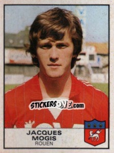 Figurina Jacques Mogis - Football France 1983-1984 - Panini