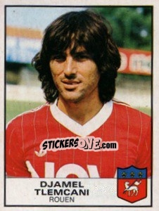 Sticker Djamel Tlemcani - Football France 1983-1984 - Panini