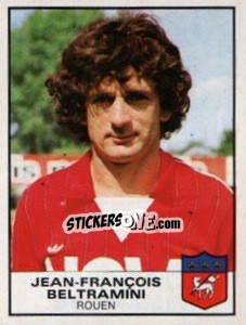 Cromo Jean-Francois Beltramini - Football France 1983-1984 - Panini