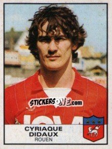 Figurina Cyriaque Didaux - Football France 1983-1984 n. 268 - Panini