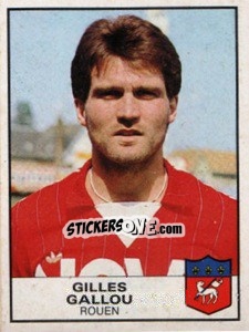 Cromo Gilles Gallou - Football France 1983-1984 n. 270 - Panini