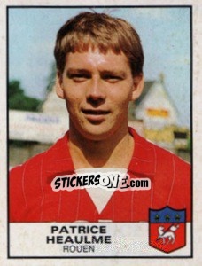 Cromo Patrice Heaulme - Football France 1983-1984 - Panini