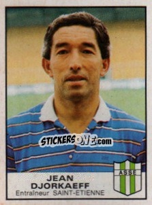 Figurina Jean Djorkaeff - Football France 1983-1984 - Panini