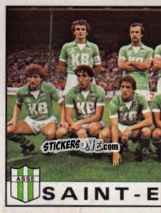 Sticker Equipe - Football France 1983-1984 - Panini