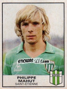 Figurina Philippe Mahut - Football France 1983-1984 - Panini