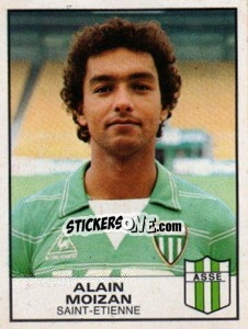 Sticker Alain Moizan - Football France 1983-1984 - Panini