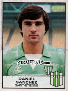 Sticker Daniel Sanchez - Football France 1983-1984 n. 284 - Panini