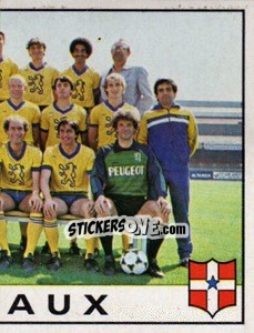 Sticker Equipe - Football France 1983-1984 - Panini