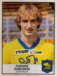 Cromo Pierre Dreossi - Football France 1983-1984 - Panini